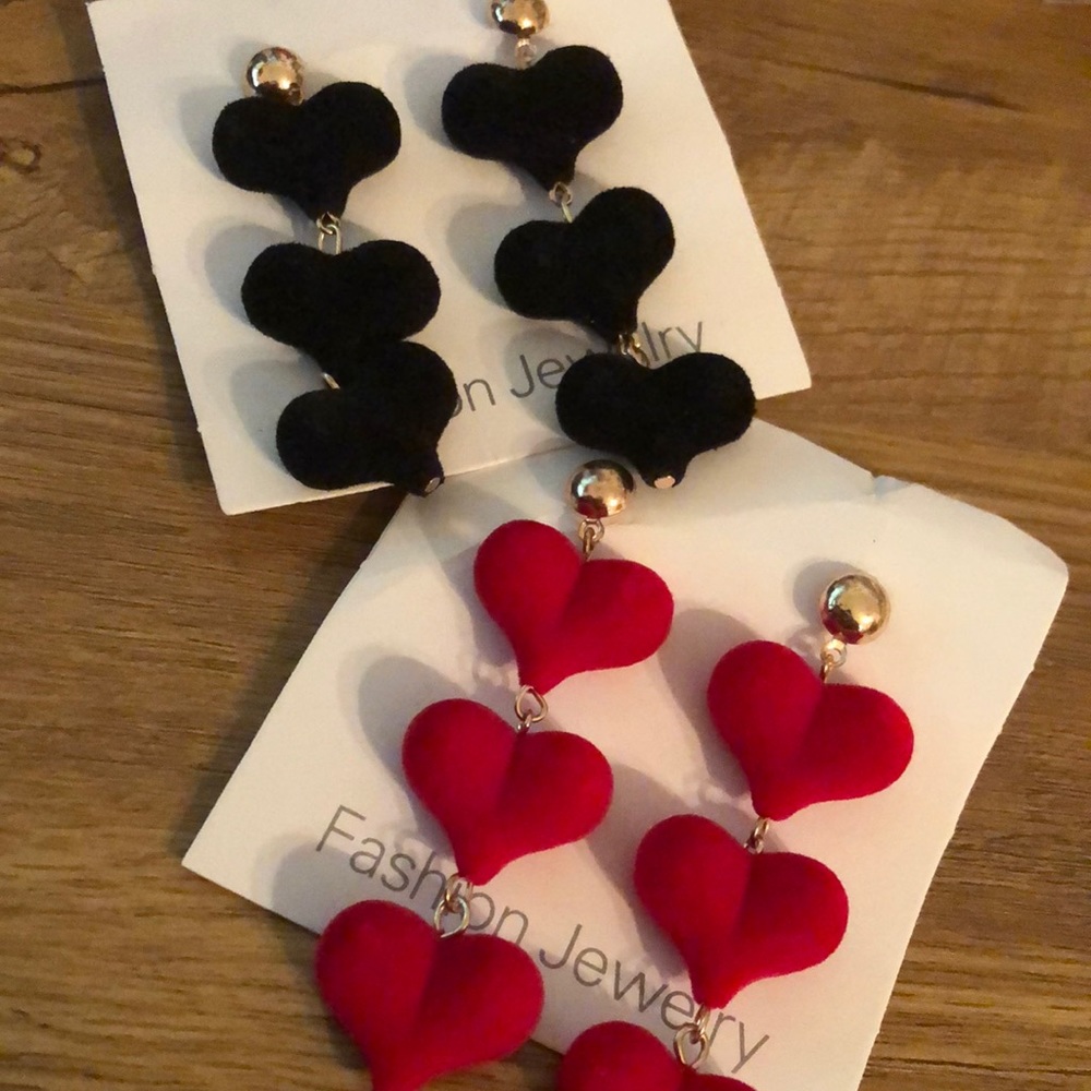 Heart earrings